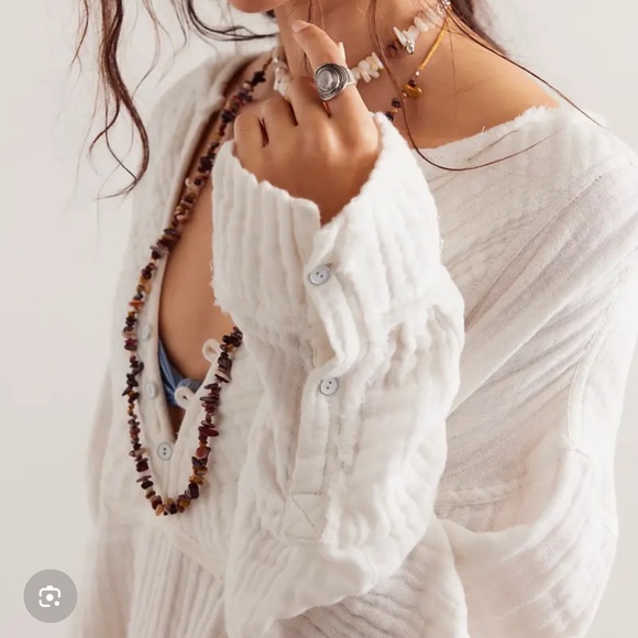 NWOT Free People Easy Sunday Pullover - Picture 2 of 4